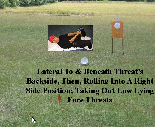 Lateral To & Beneath Threat's Backside!